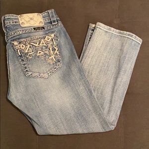 Miss Me Cropped Pants Size 30
